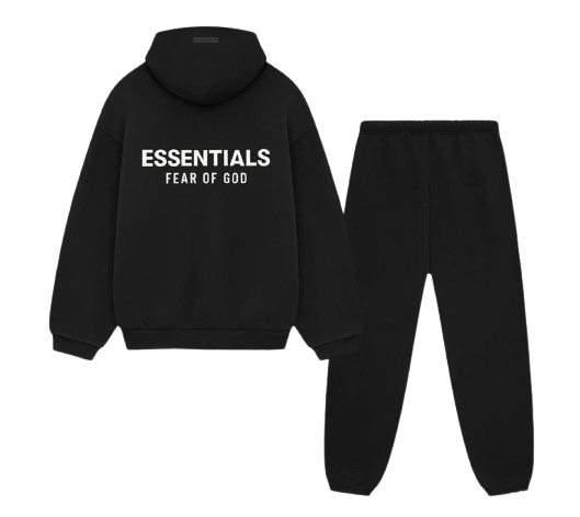 Fear of God Essentials Fleece (FW24) Black - Set