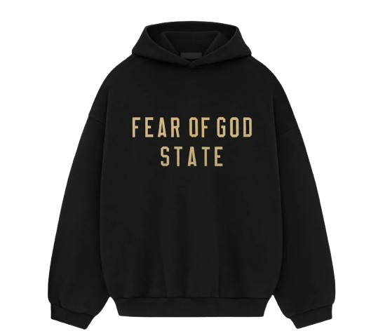 Fear Of God Essentials Fleece Hoodie Black Fear of God State