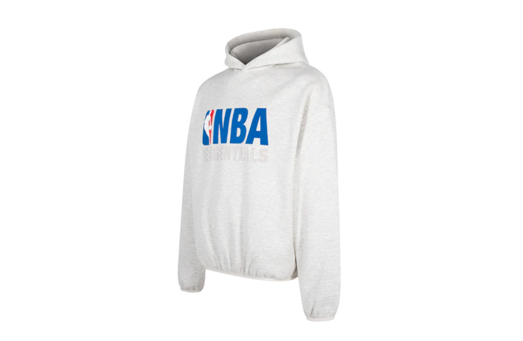 Fear Of God Essentials Nba Hoodie Light Heather