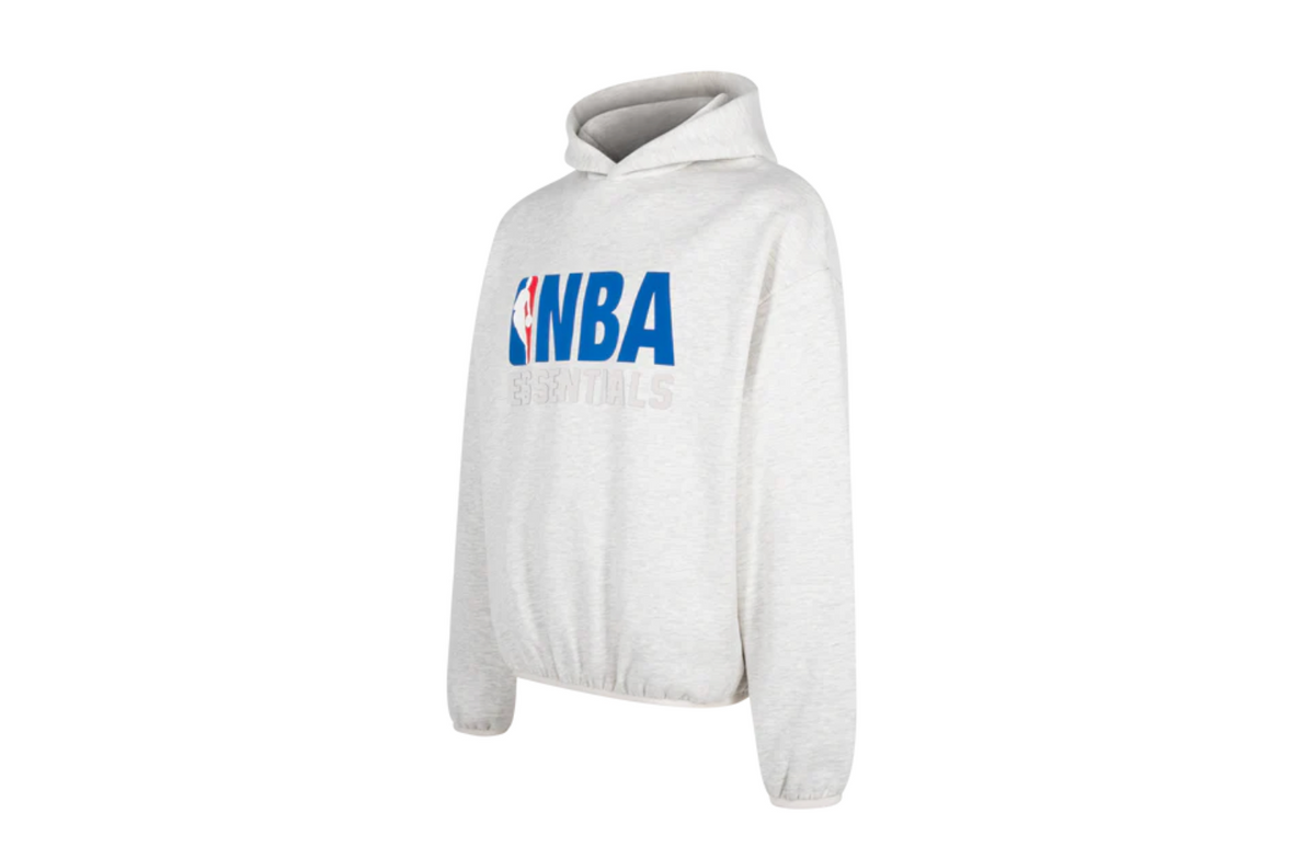 Fear Of God Essentials Nba Hoodie Light Heather