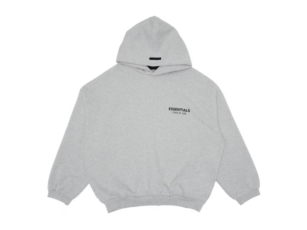 Fear Of God Essentials Fleece Hoodie Light Heather Gray