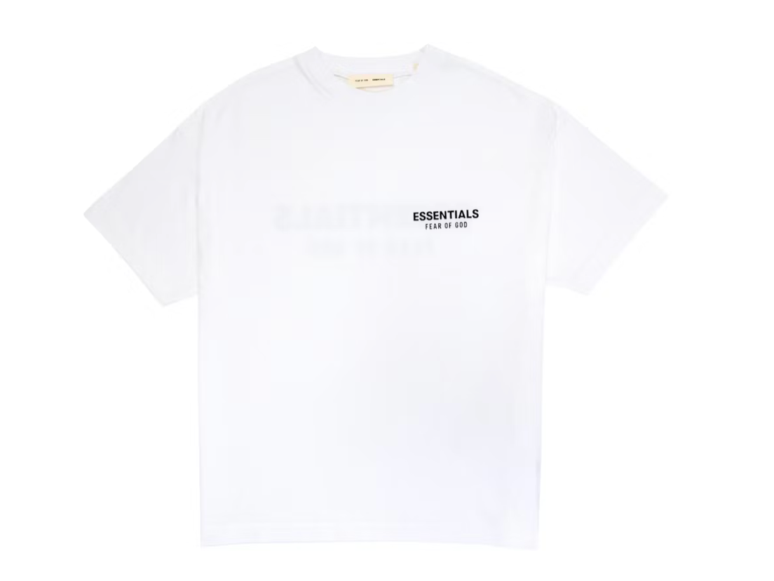 Fear Of God Essentials Classic Short Sleeve Tee Bright White