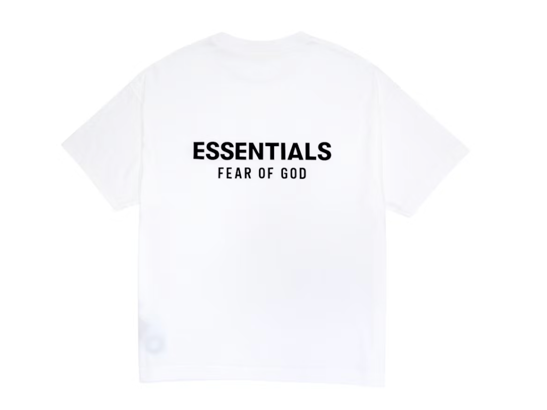 Fear Of God Essentials Classic Short Sleeve Tee Bright White