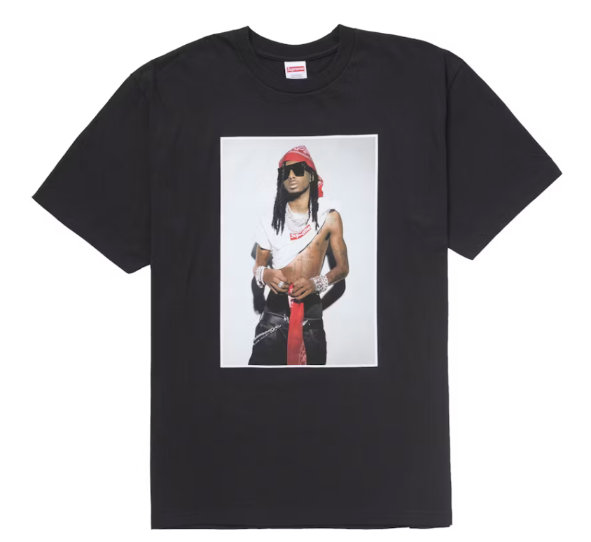 Supreme Playboy Carti Tee Black