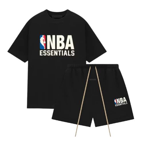 Fear of God Essentials NBA Black Summer Set