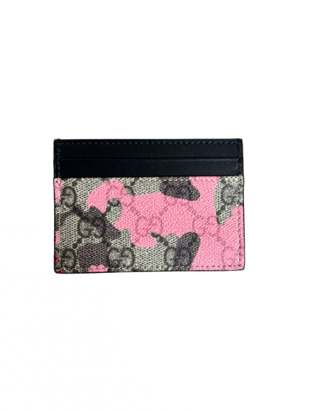 GUCCI Cardholder Multicolor Creme Pink