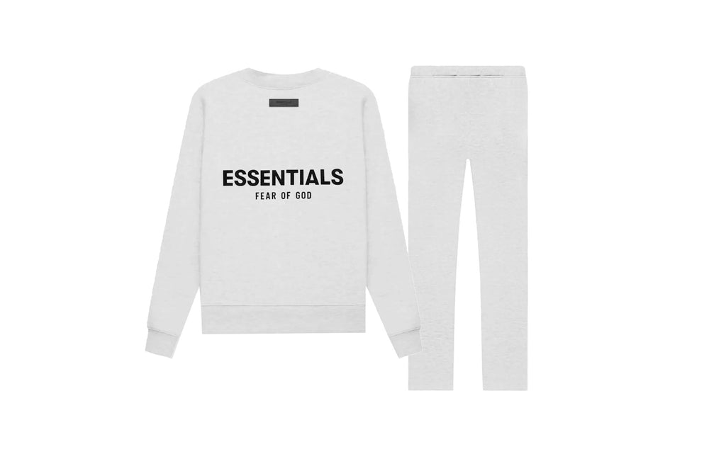 Fear of God Essentials (2022) Relaxed Light Oatmeal -  Crewneck Set