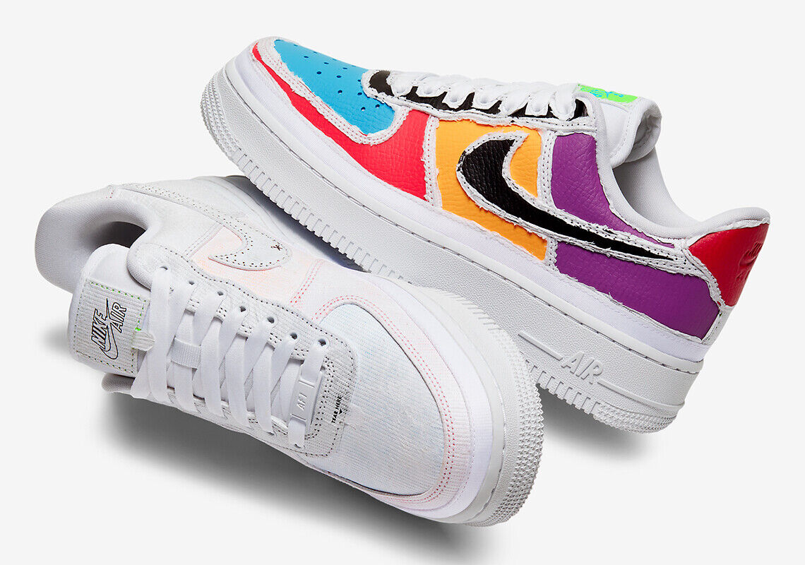Air Force 1 Tear Away Red Swoosh
