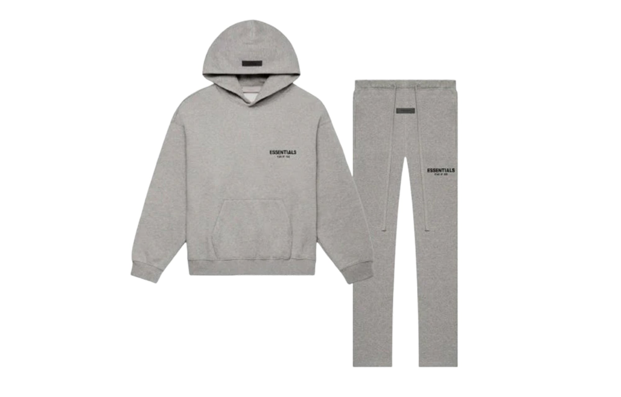 Fear of God Essentials (2022) Relaxed Dark Oatmeal - Set