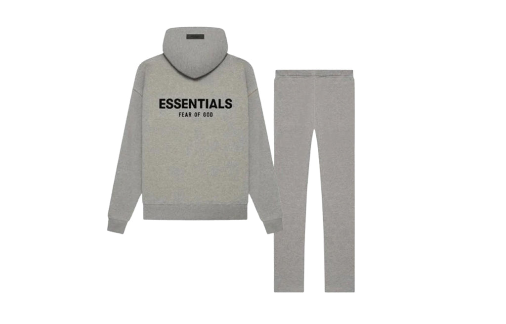 Fear of God Essentials (2022) Relaxed Dark Oatmeal - Set