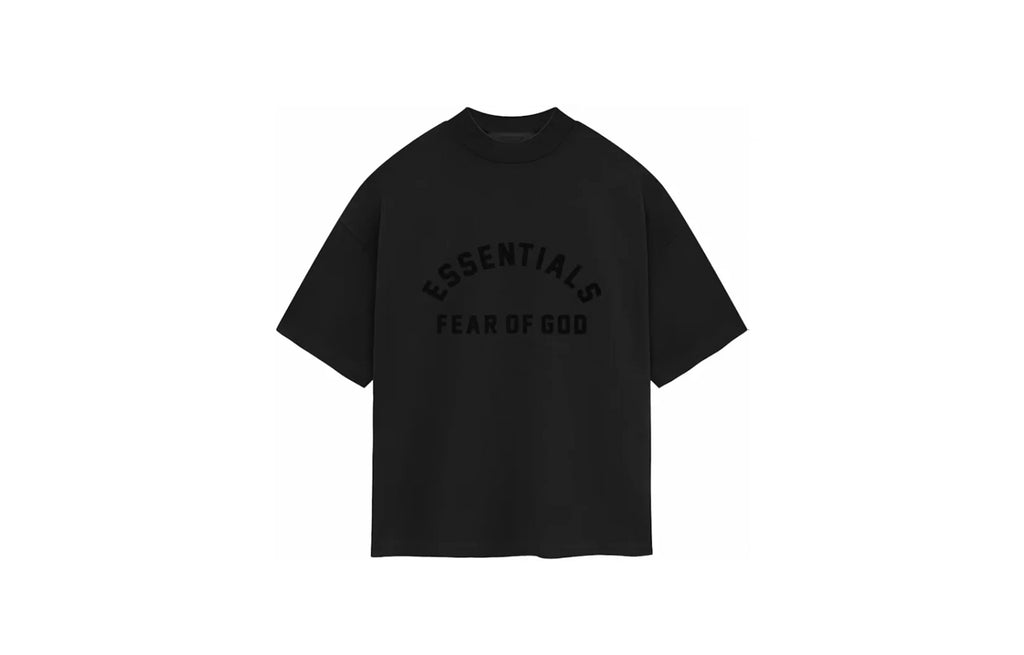 Fear Of God Essentials Arch Logo Tee Jet Black